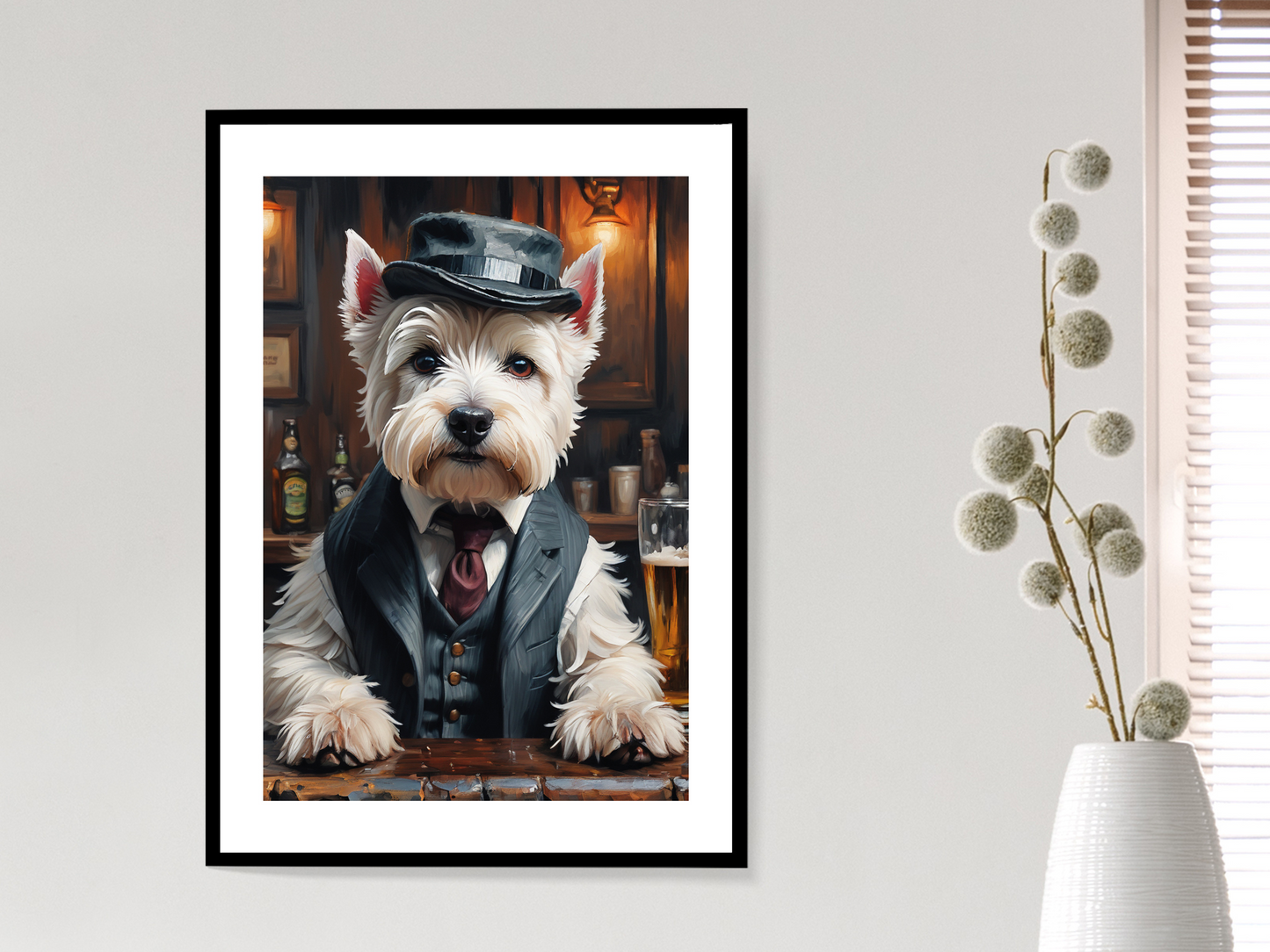 Westie Peaky Paws