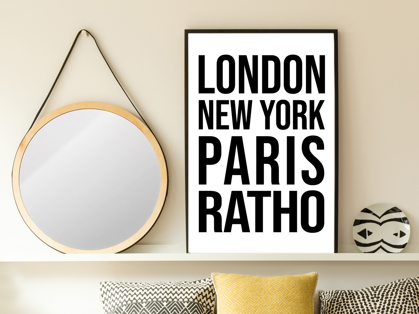 Ratho Bold Print