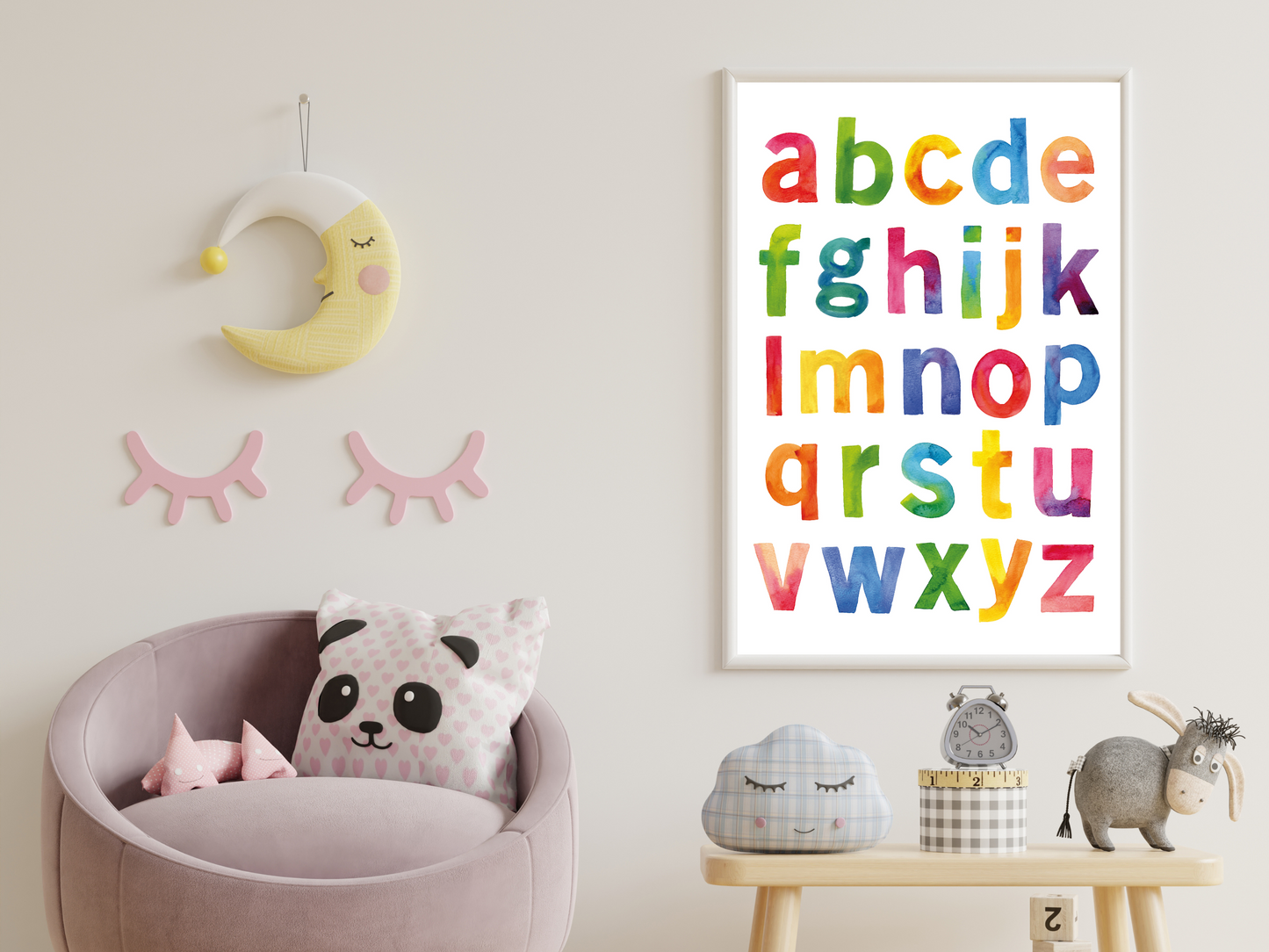 Watercolour Alphabet