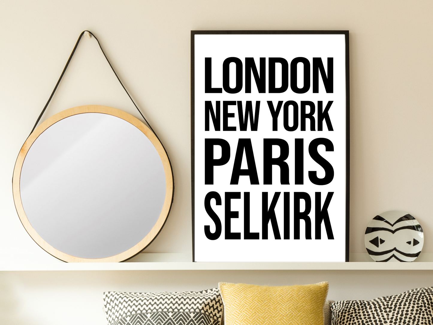 Selkirk Bold Print