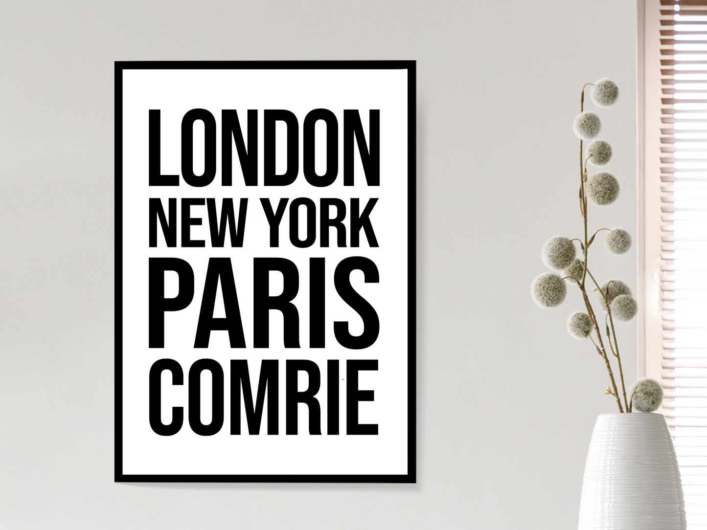 Comrie Bold Print