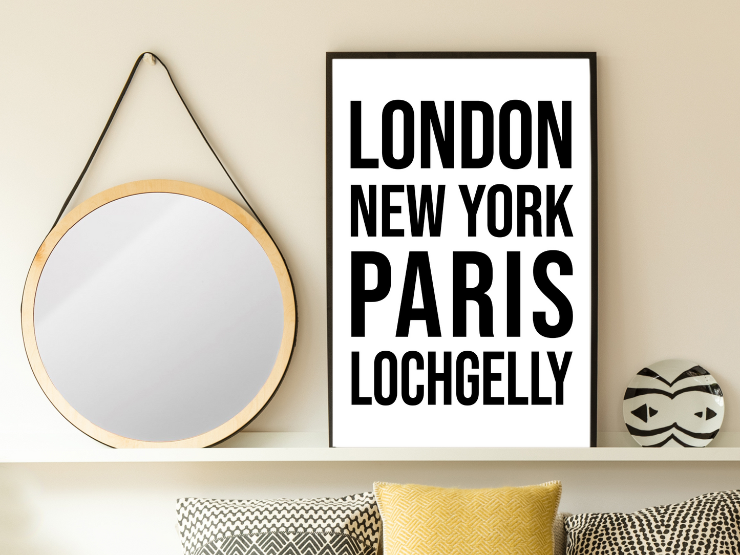 Lochgelly Bold Print
