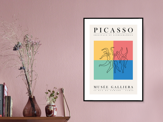 Picasso Three Dancers