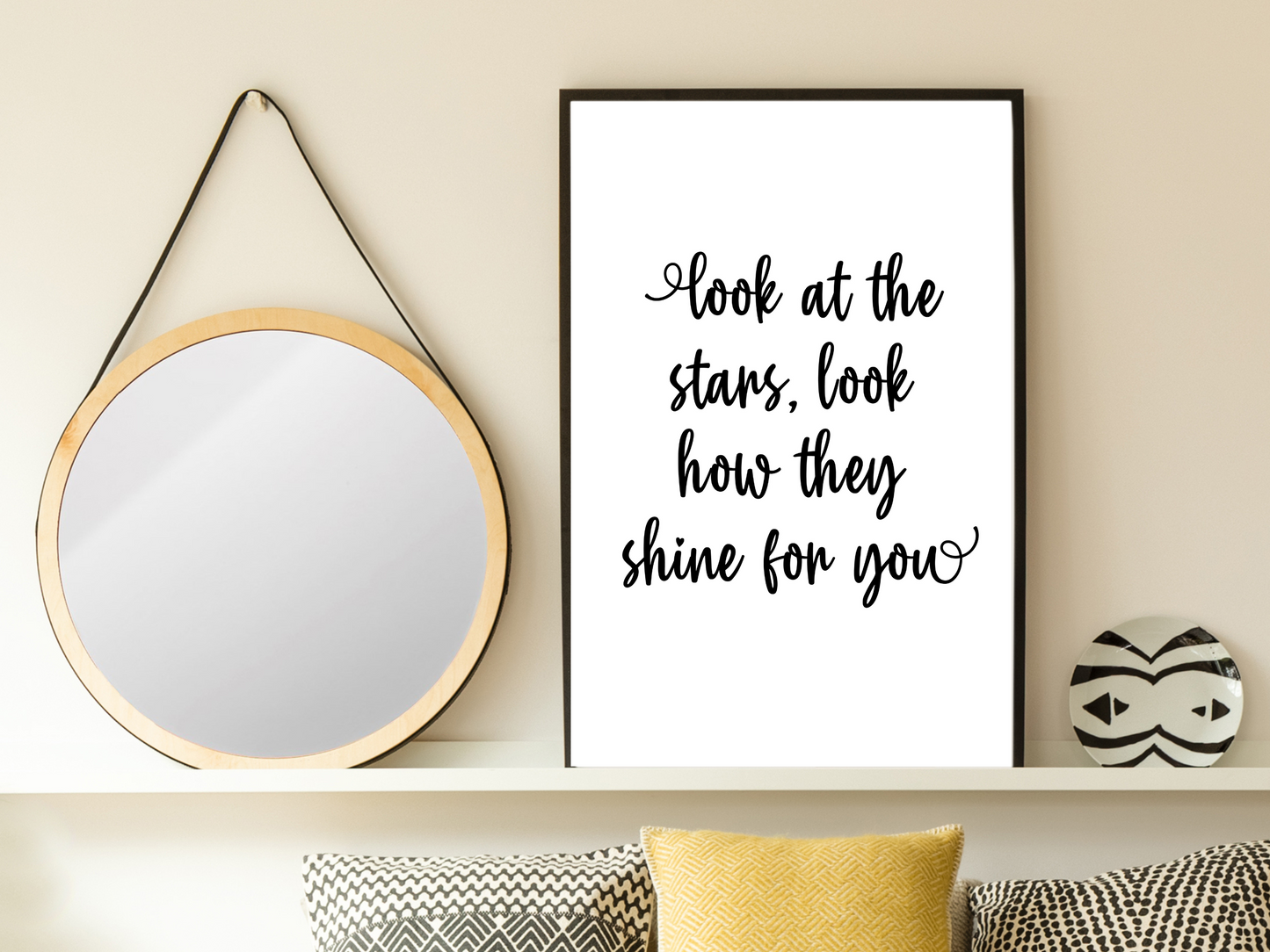 Look At The Stars, Look How They Shine For You