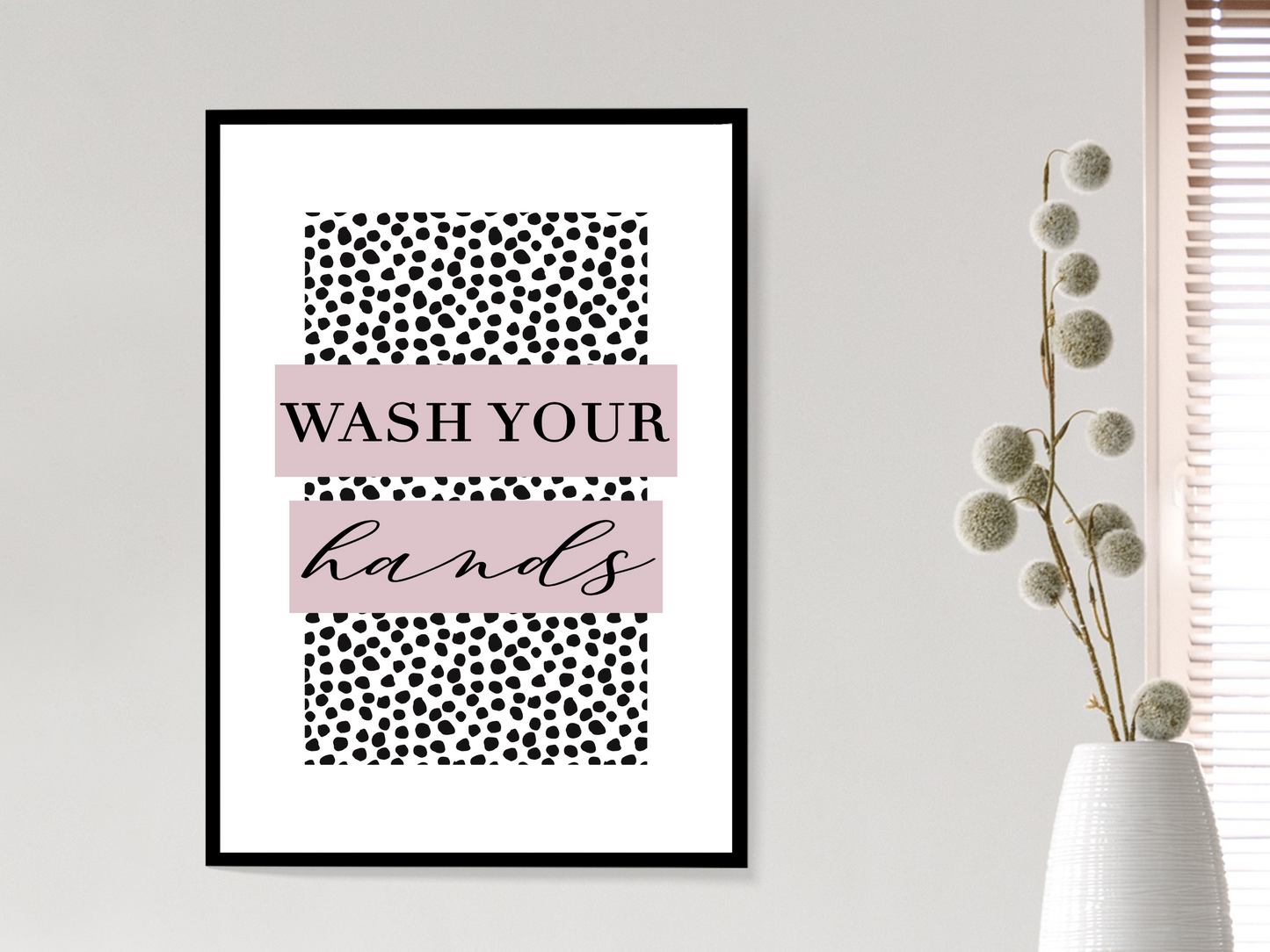 Wash Your Hands Pink