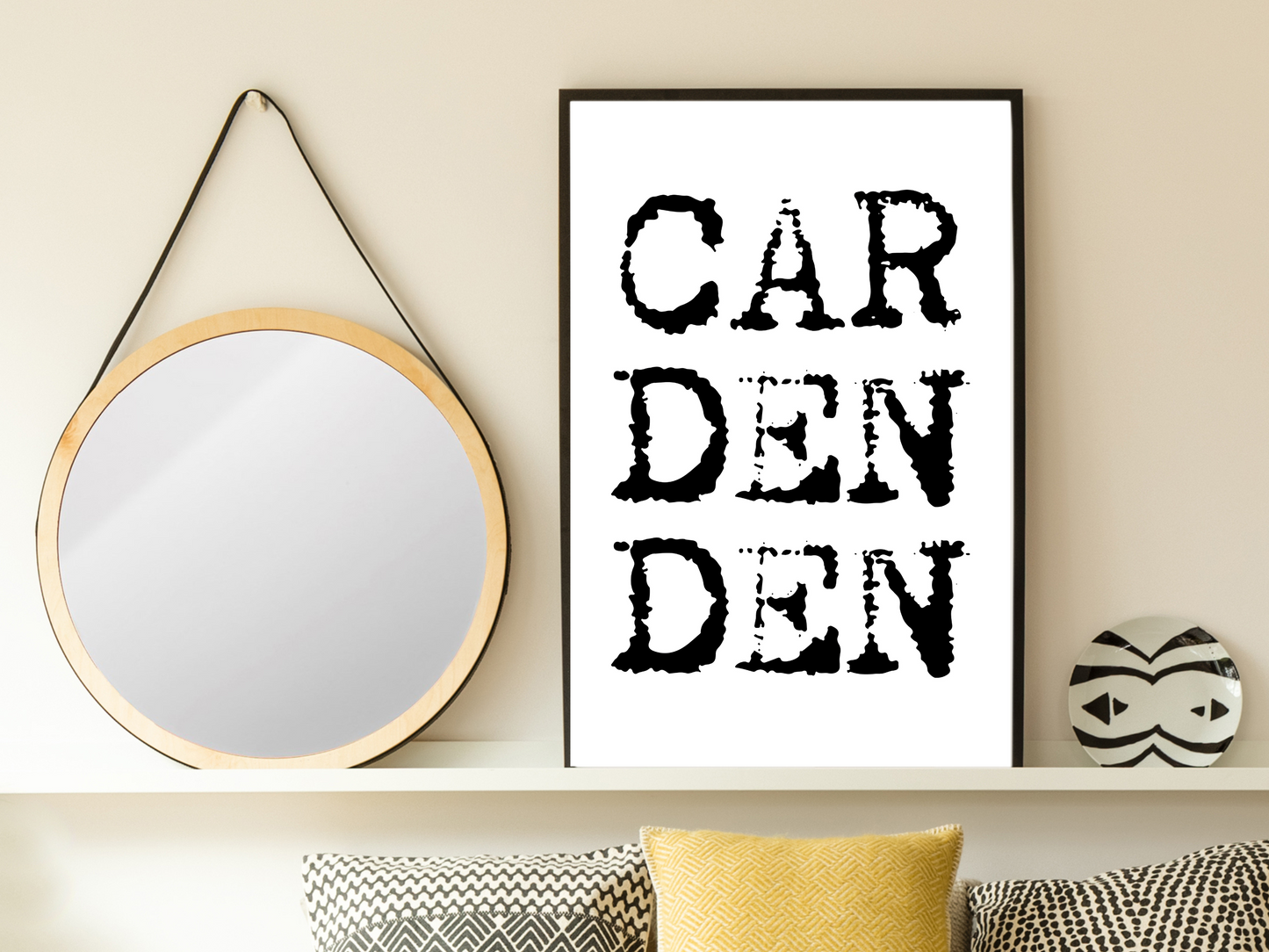 Car Den Den Kirkcaldy Print