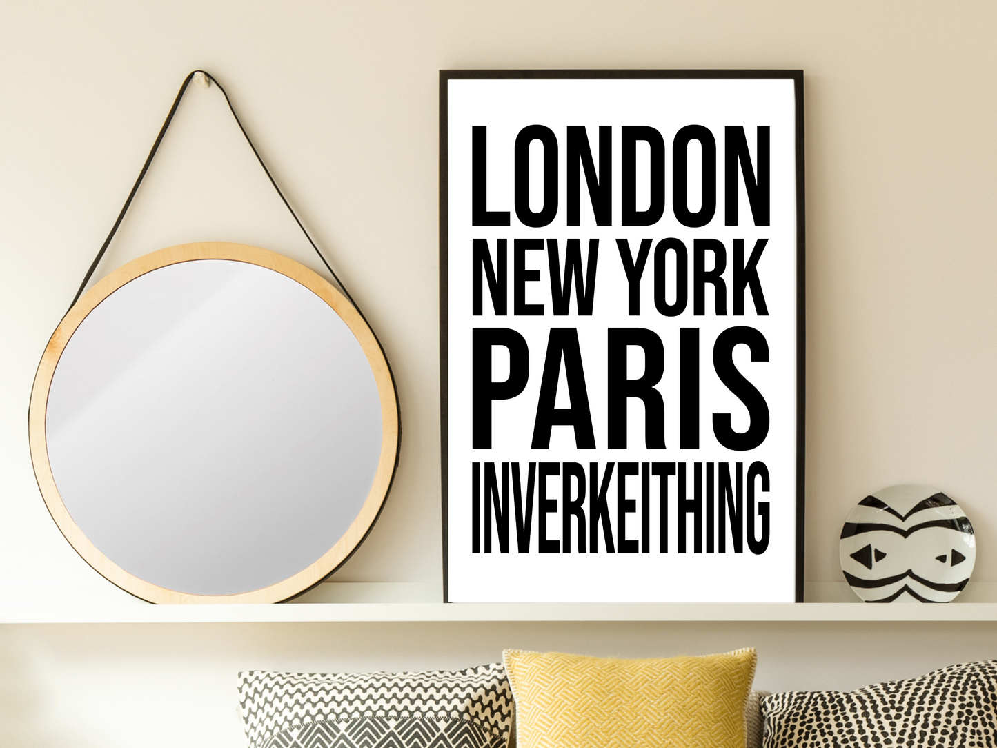 Inverkeithing Bold Print