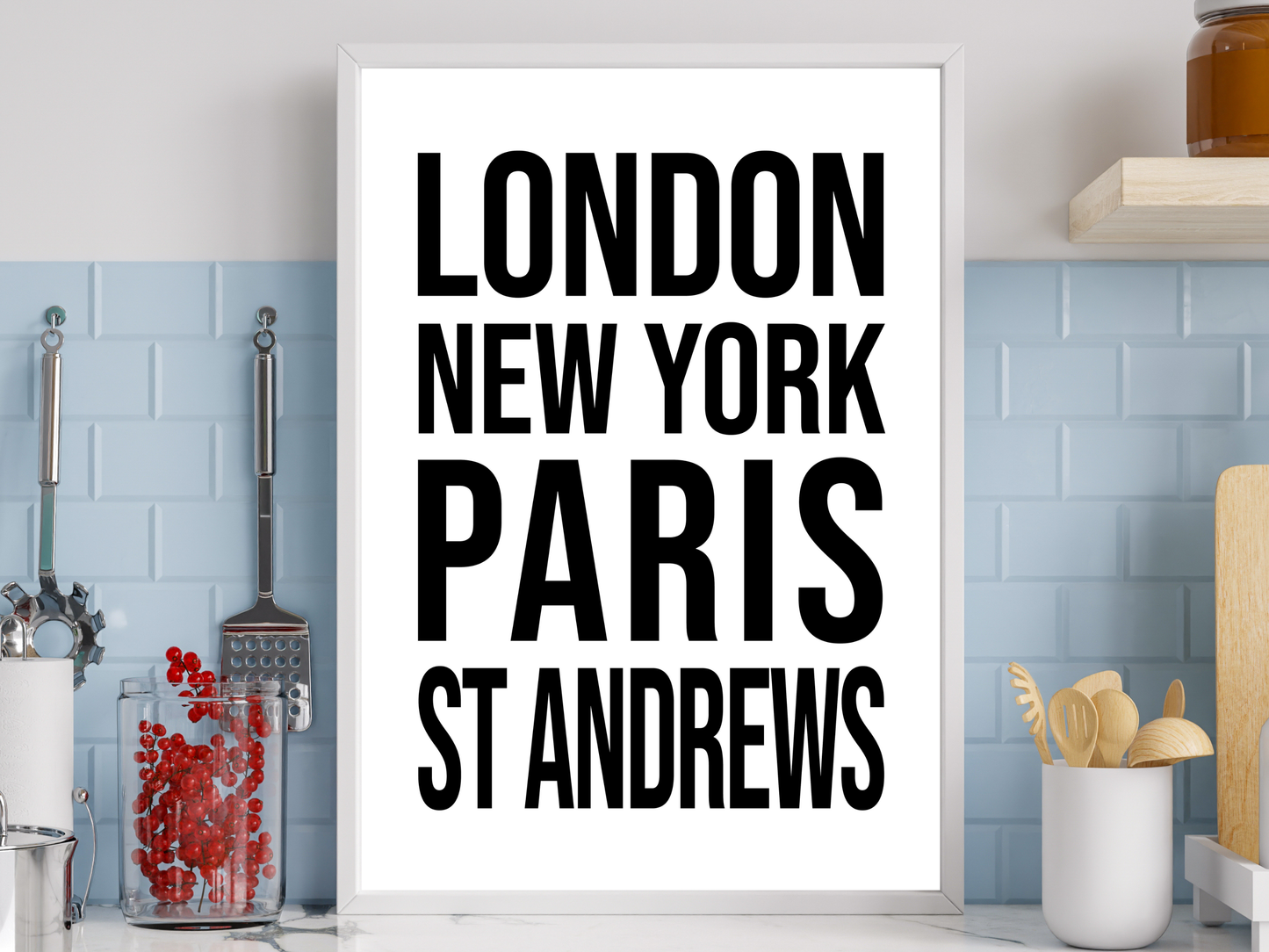 St Andrews Bold Print