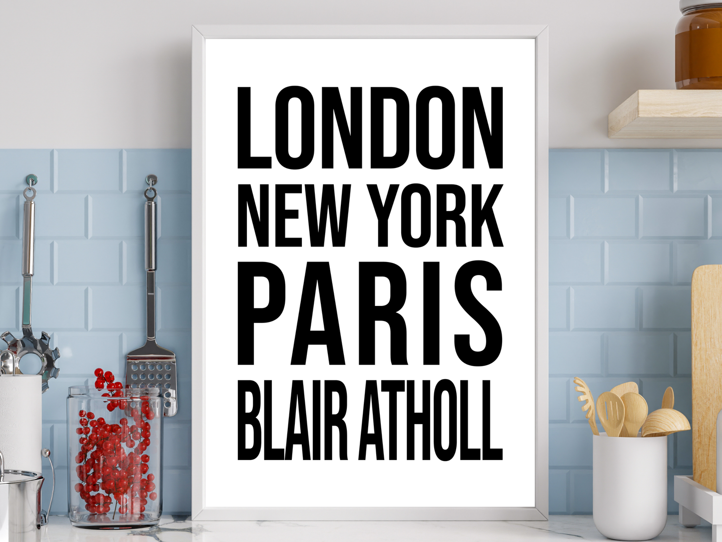 Blair Atholl Bold Print