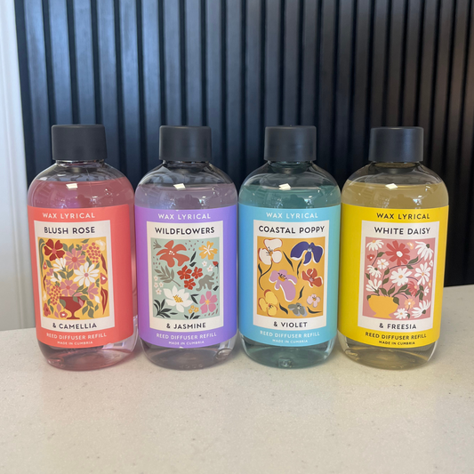 Blush Rose & Camellia 200ml Reed Diffuser Refill