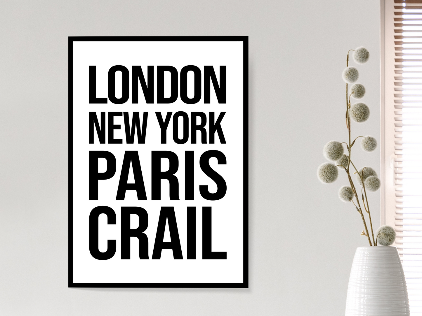 Crail Bold Print