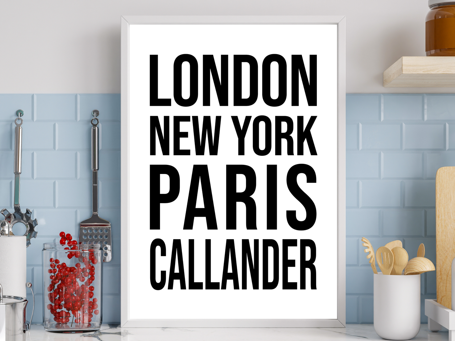 Callender Bold Print