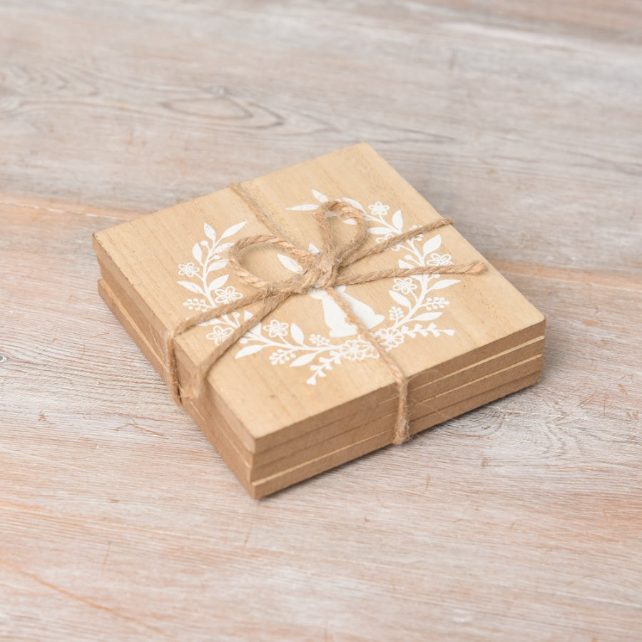 Bunny Coasters (Set of 4)