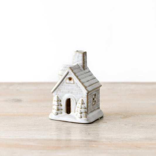 Reactive Glaze LED House - Small