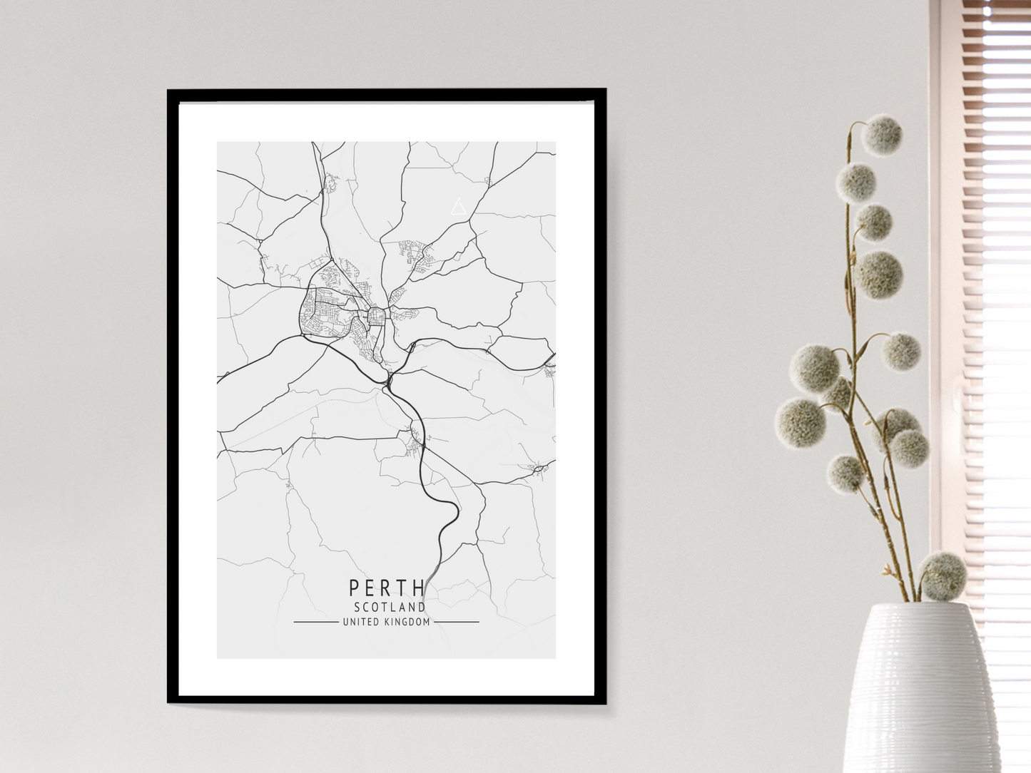 Perth Map Print