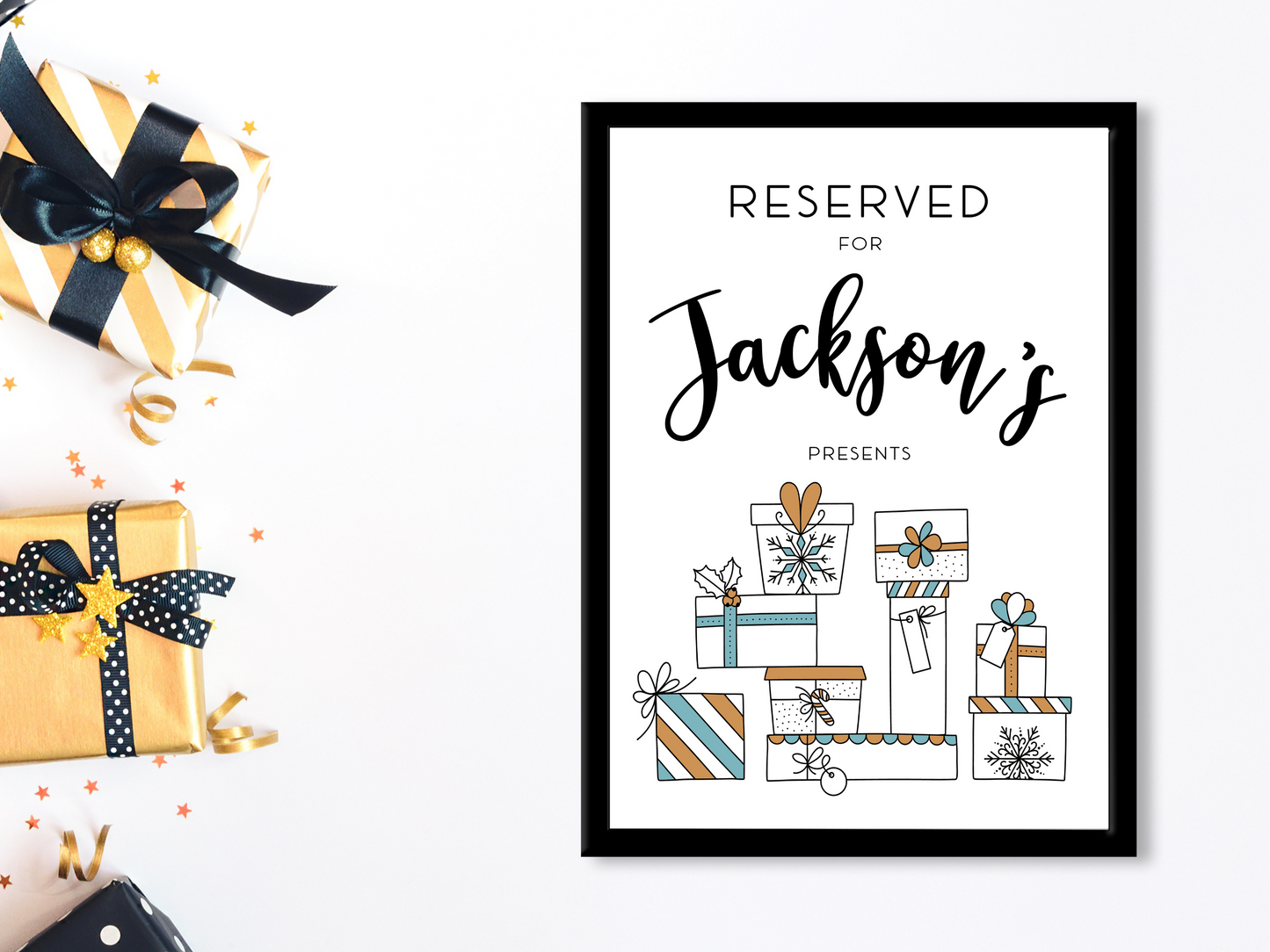 Under The Tree Personalised Print