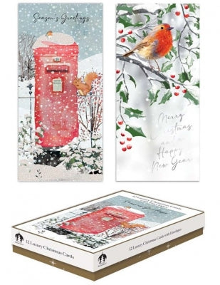 Boxed Traditional Robin Christmas Cards – Home of Hopcroft