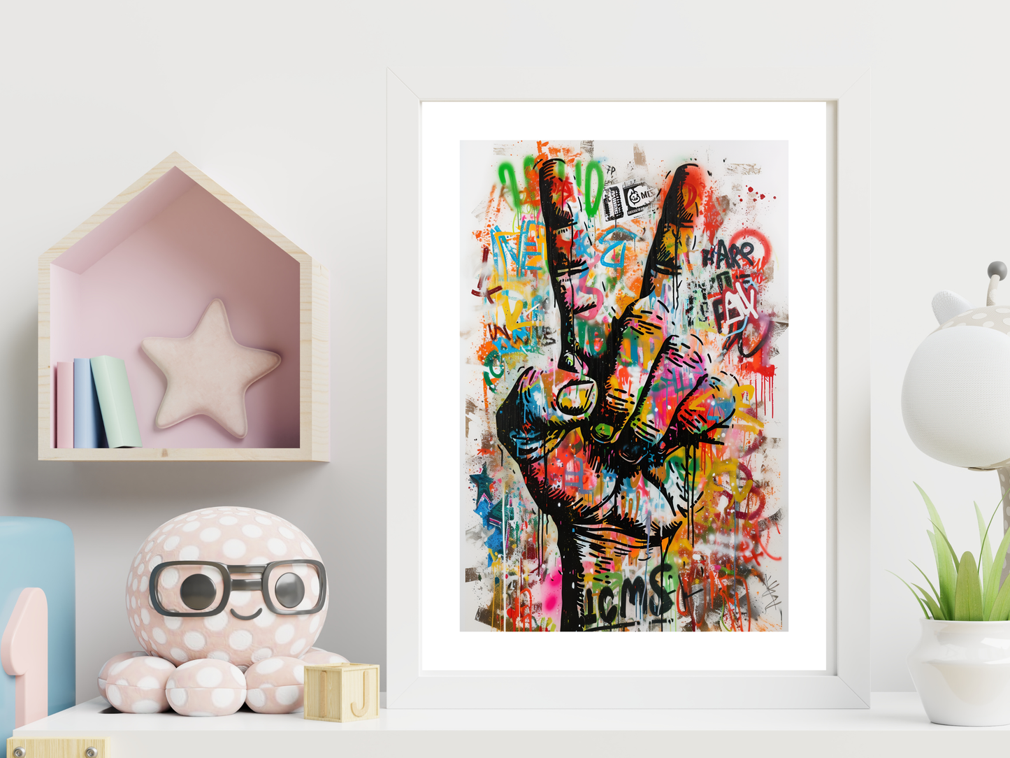 Chaos & Peace | Pop Art