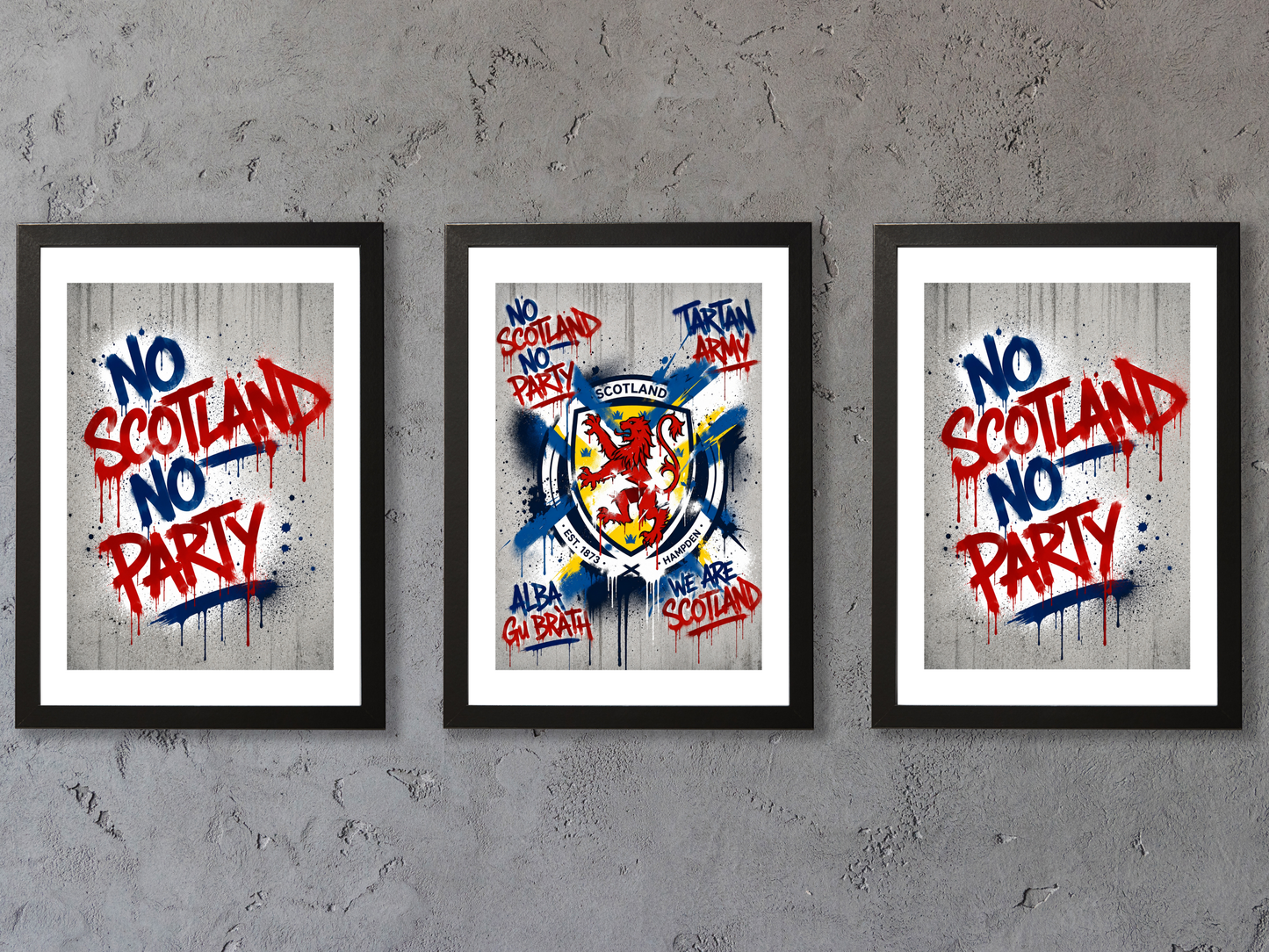 Scotland Football Crest - Graffiti | Scotland Football