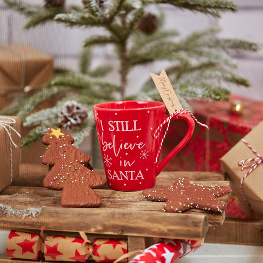 Red ‘I Still Believe in Santa’ Mug