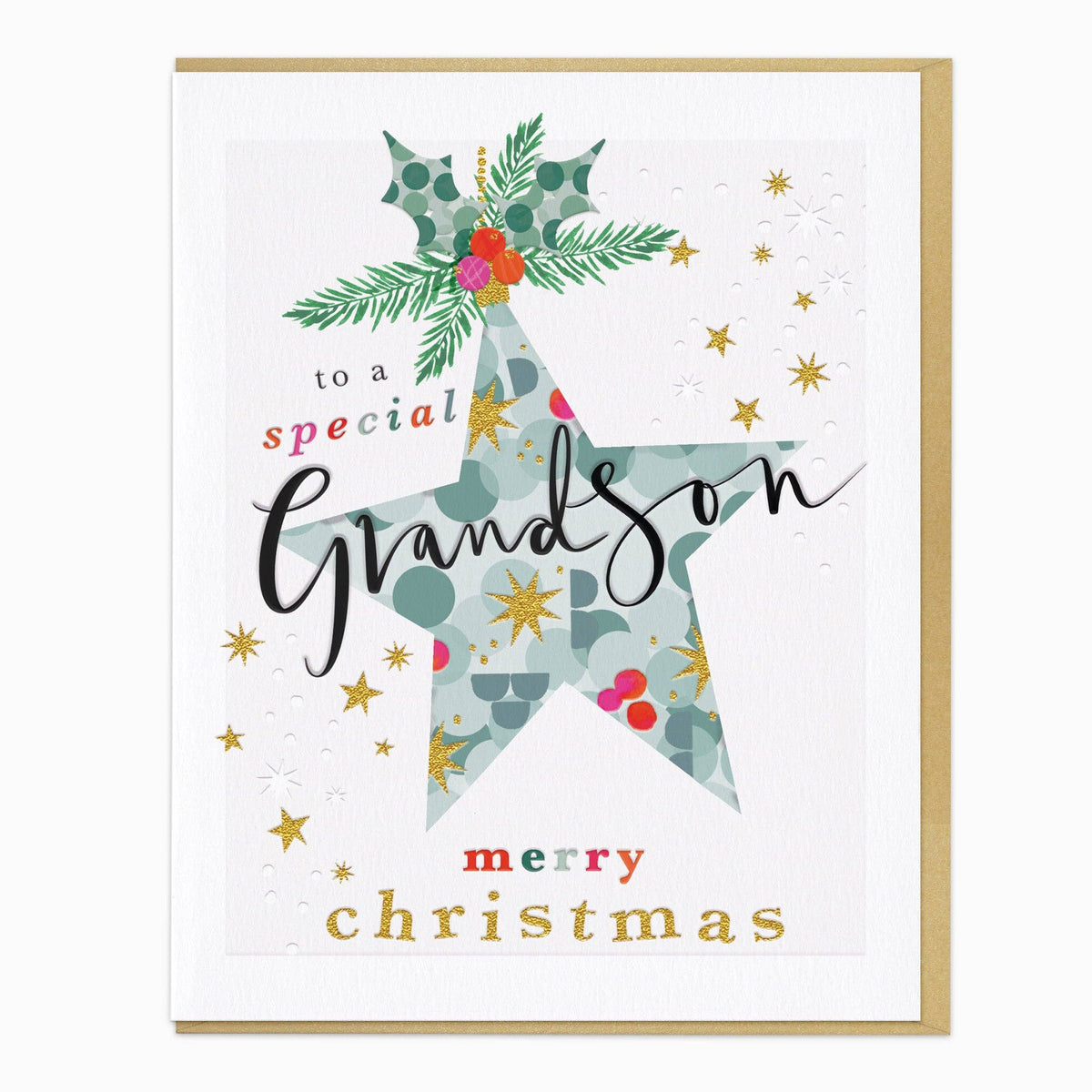 Special Grandson Christmas Card