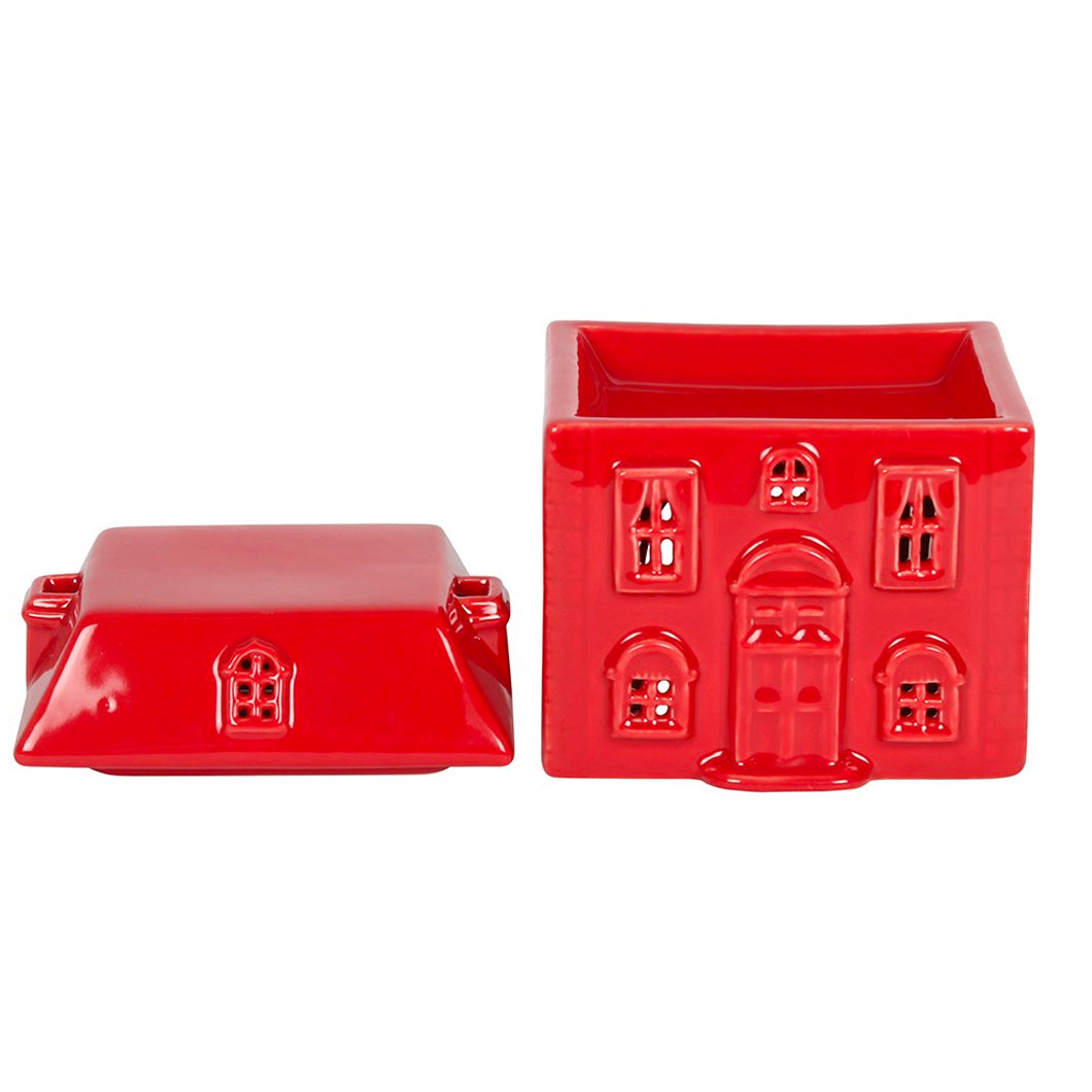 Red Ceramic House Burner