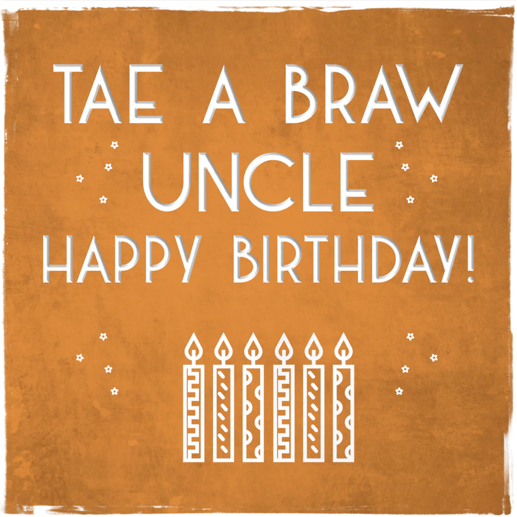 Braw Uncle Card