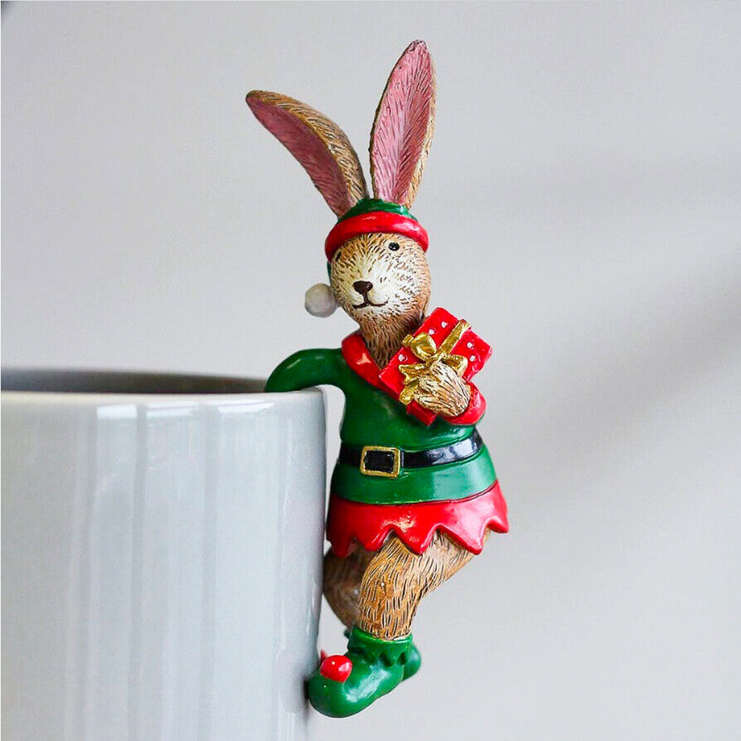 Pot Hanging Elf Rabbit