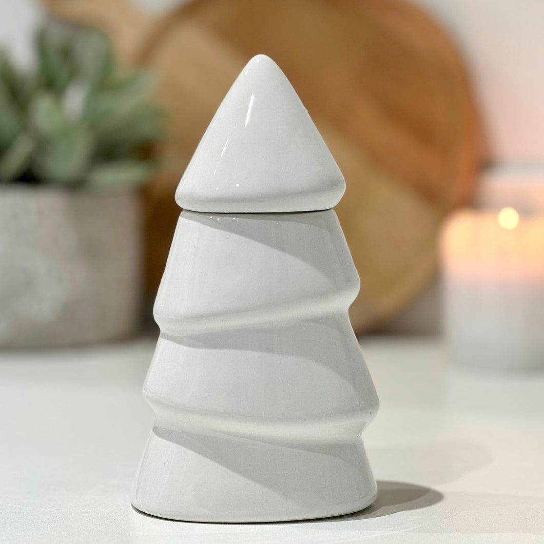 Ceramic Tree Burner - White