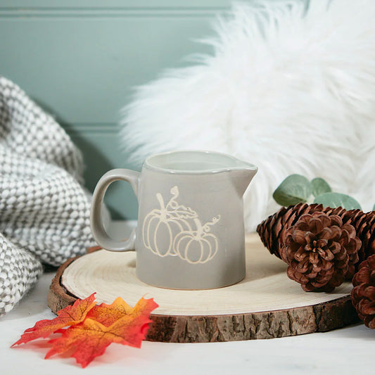 Pumpkin Stoneware Jug