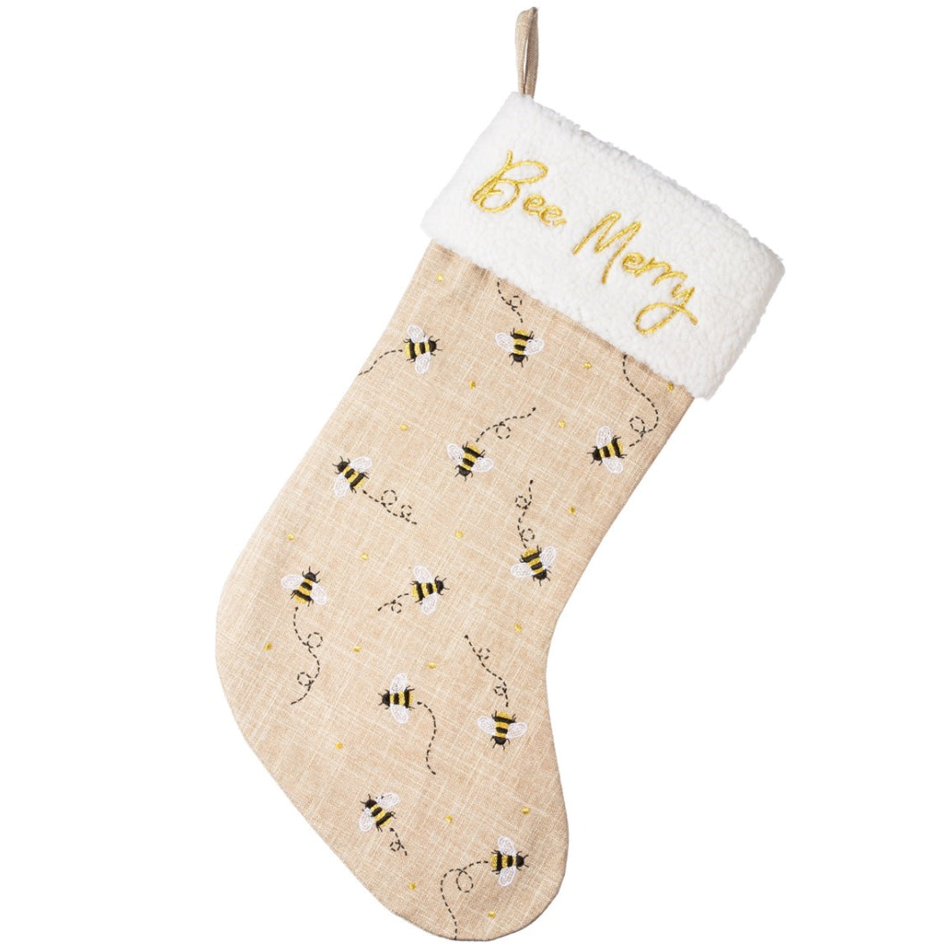 Bee Merry Stocking