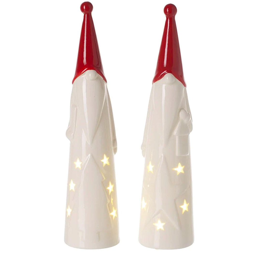 Tall Ceramic Light Up Gonk (Assorted)