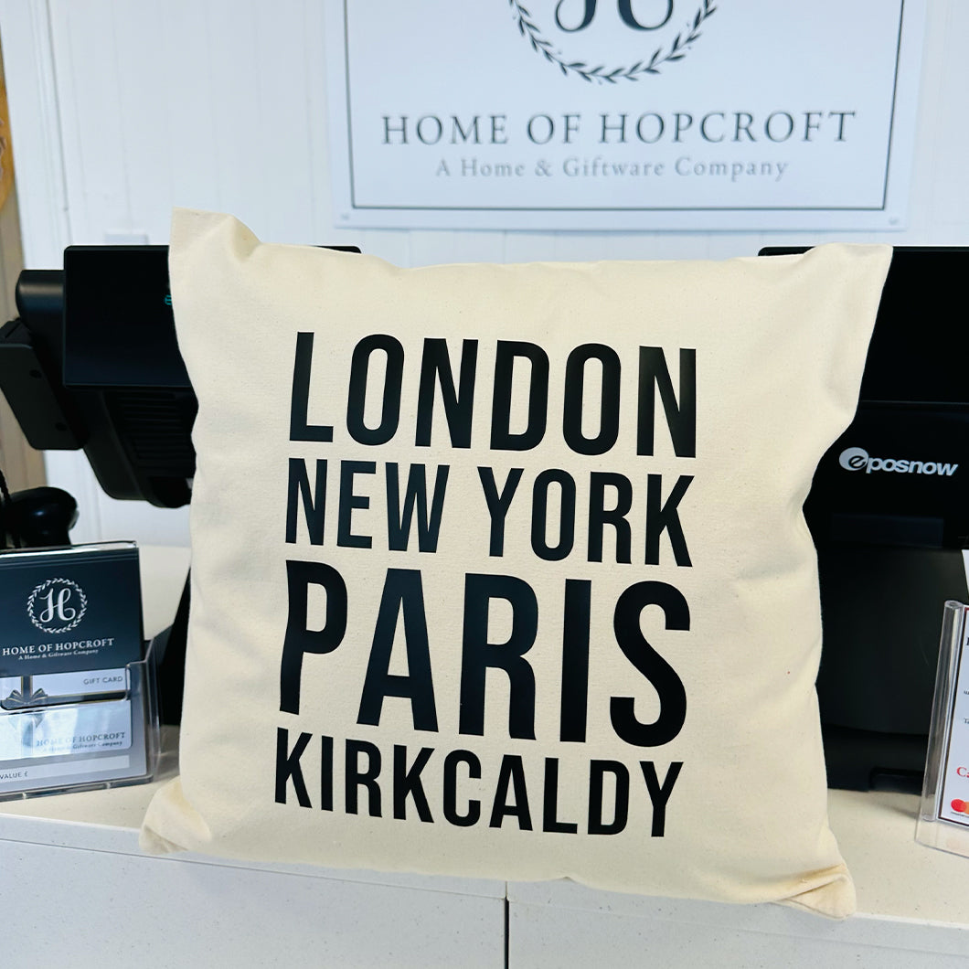 Kirkcaldy Design Cushion