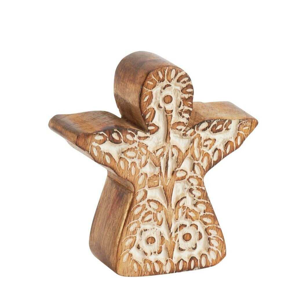 Hand-Carved Small Angel