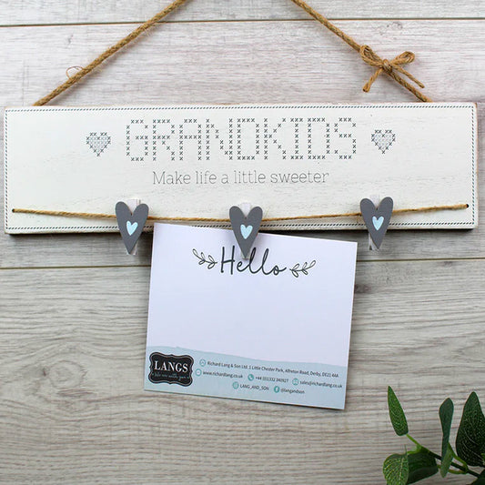 Grandkids Peg Hanging Plaque