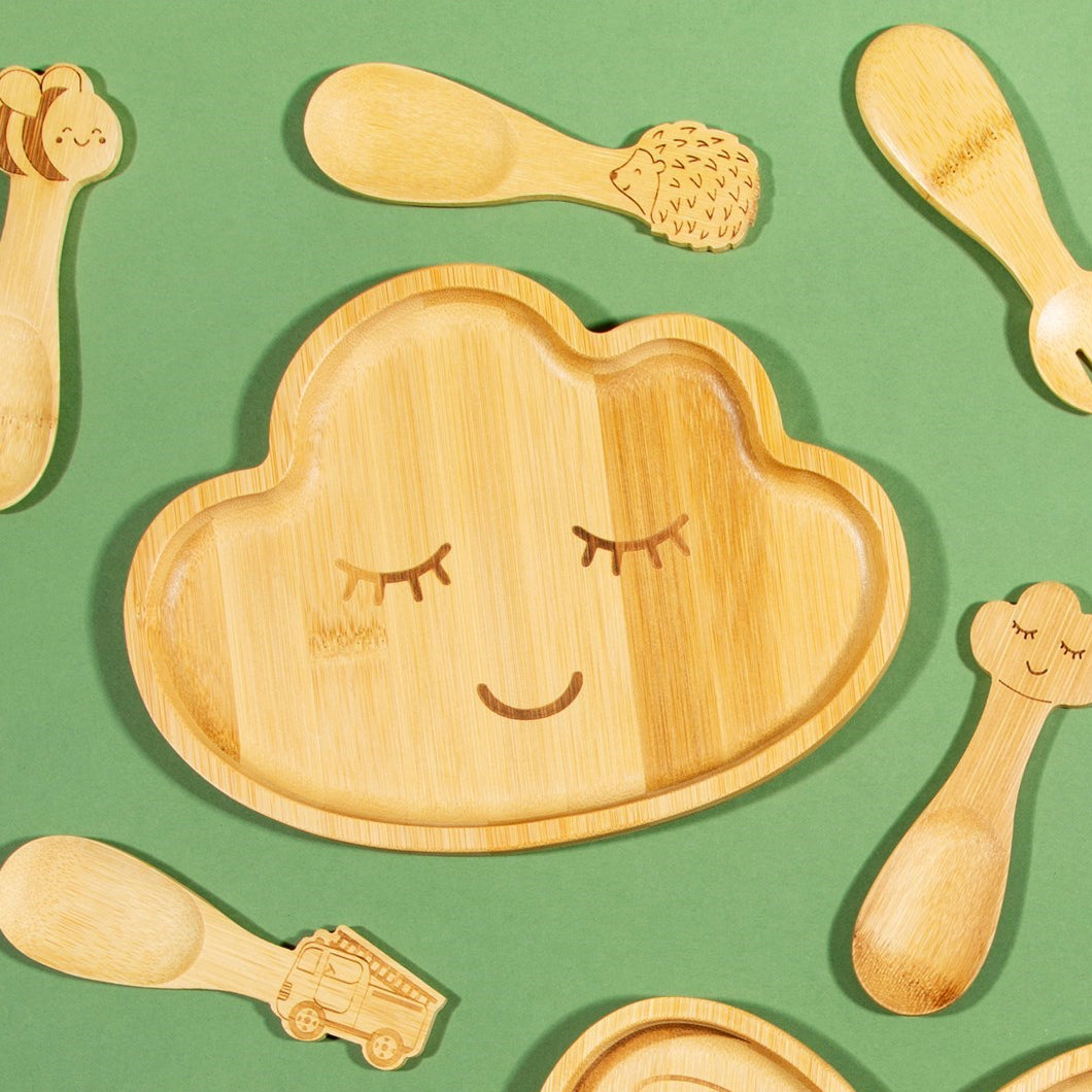 Bamboo Cloud Plate