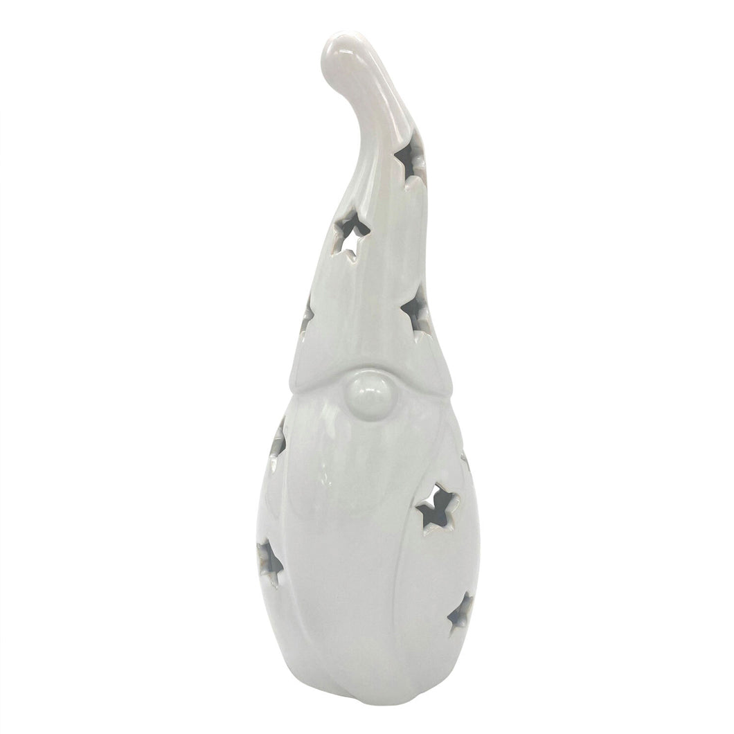 Tall Ceramic Gonk Candle Holder