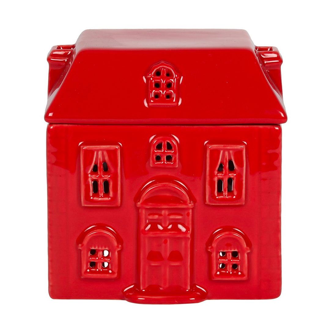 Red Ceramic House Burner