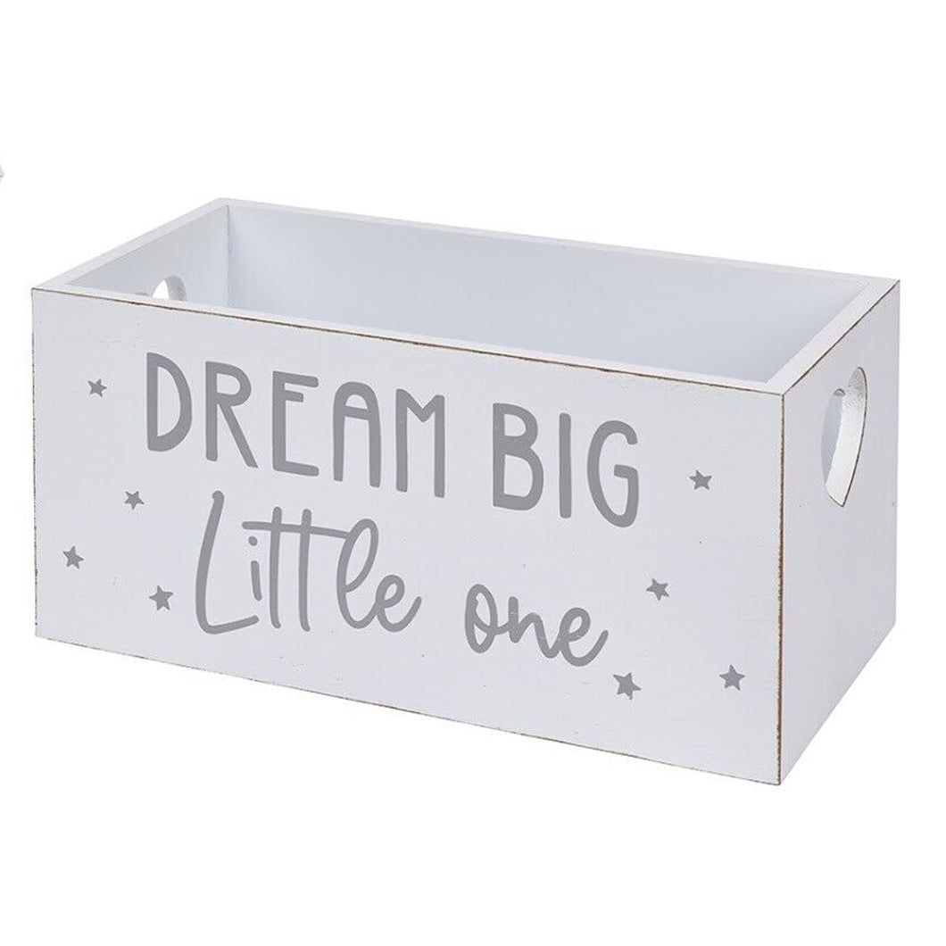 Dream Big Storage Crate Home of Hopcroft