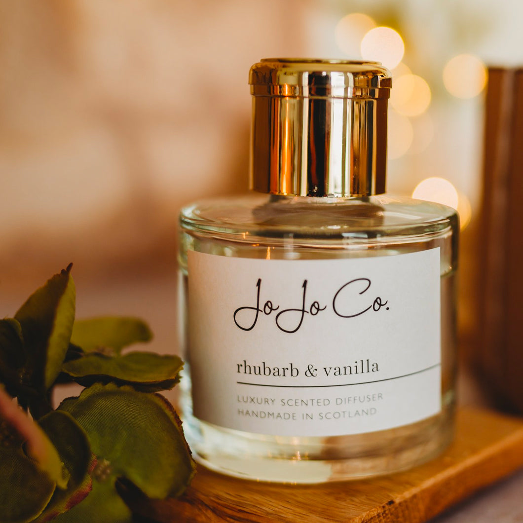 JoJo Co. Rhubarb & Vanilla Luxury Diffuser