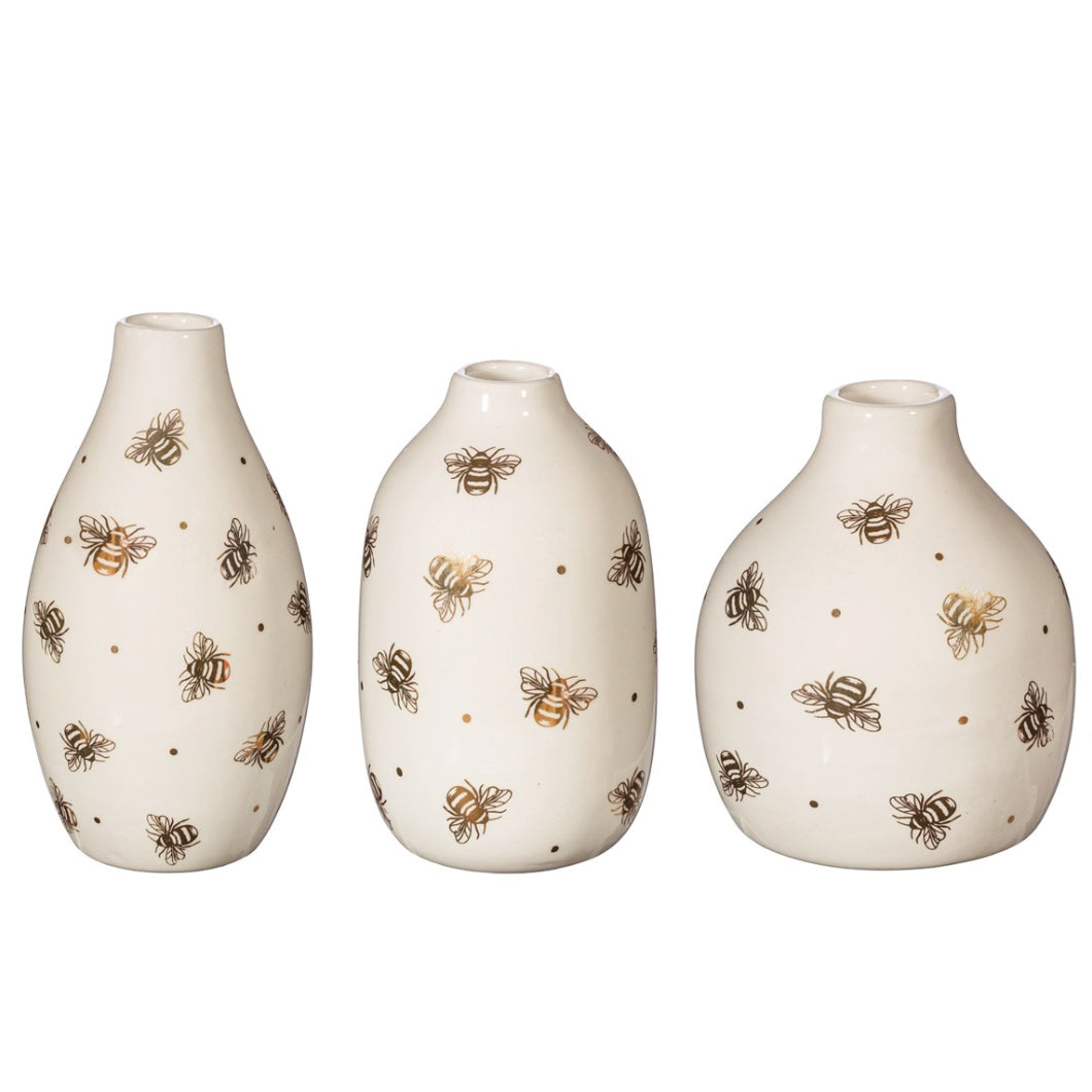 Queen Bee Vases - Set of 3