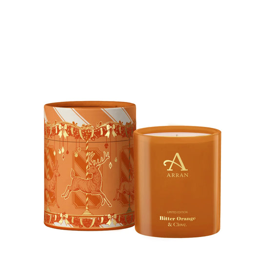 Bitter Orange & Clove Boxed Candle | Seasonal Exclusive | ARRAN Sense of Scotland