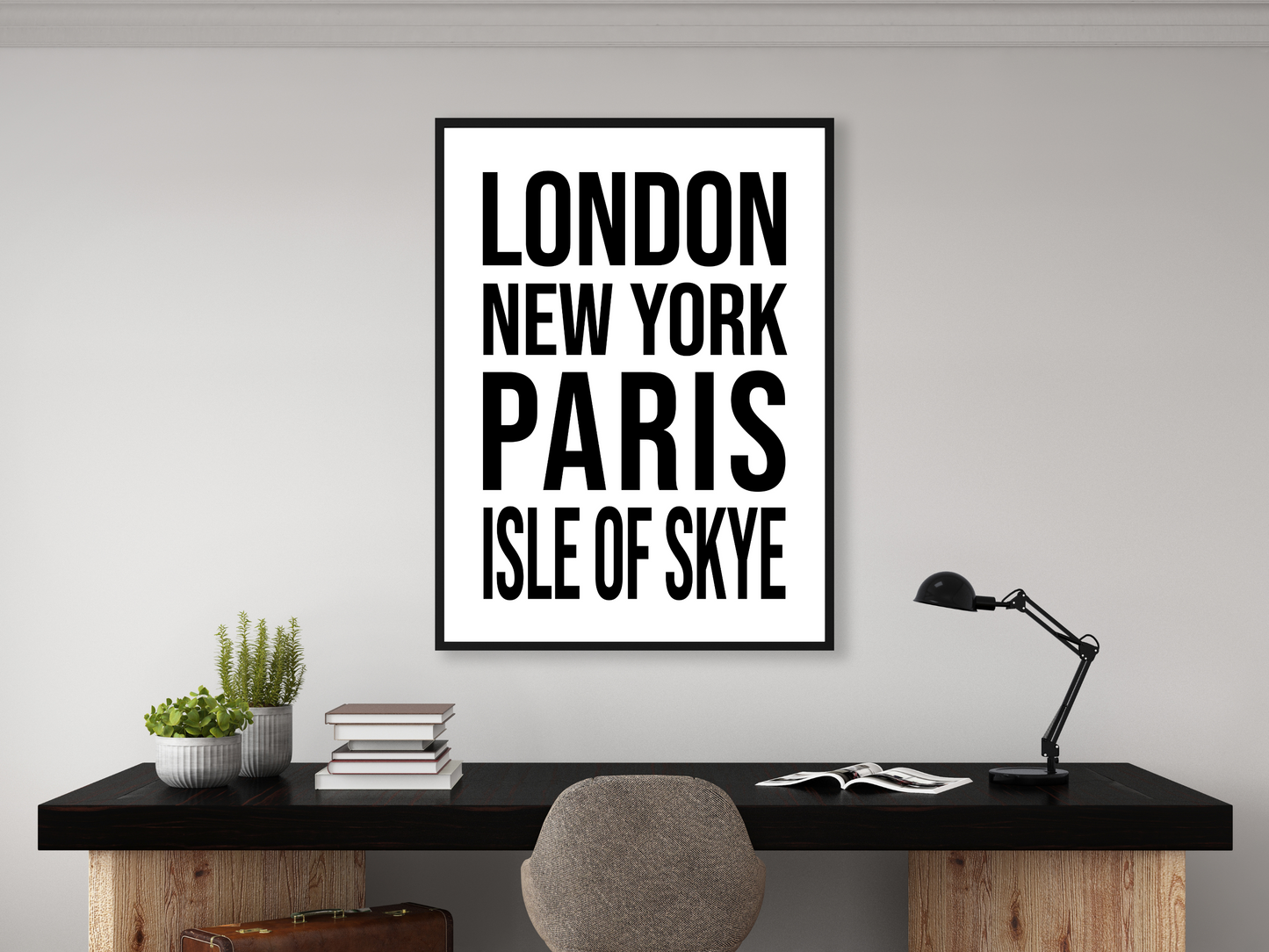 Isle Of Skye Bold Print