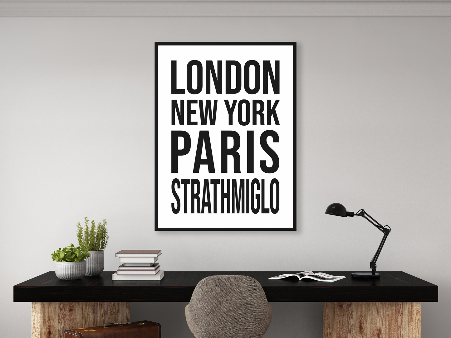 Strathmiglo Bold Print