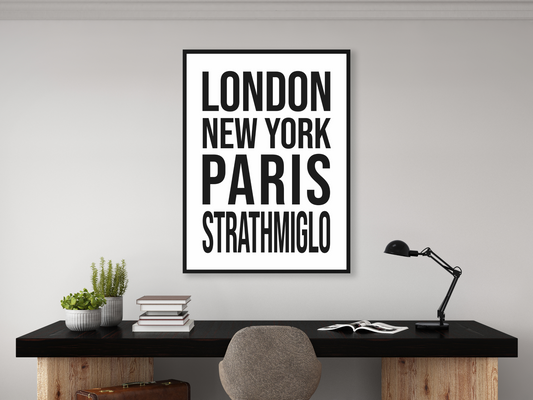 Strathmiglo Bold Print