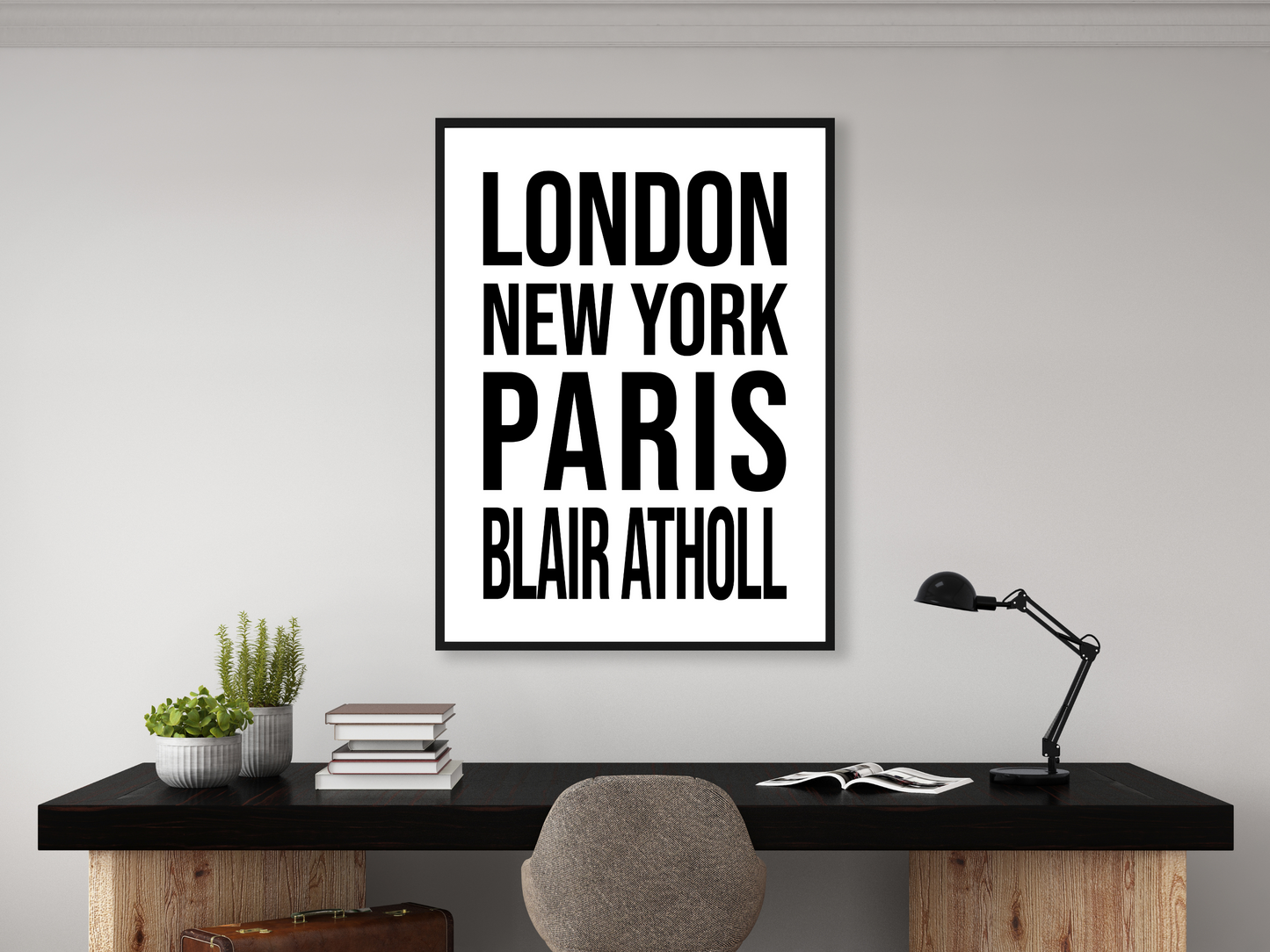 Blair Atholl Bold Print