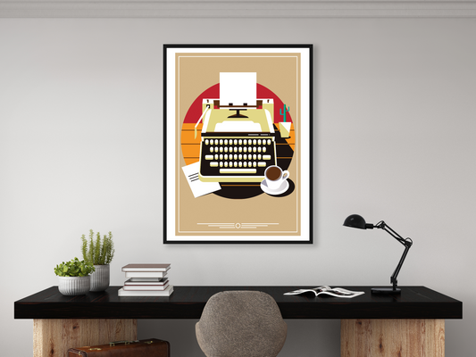 Art Deco Typewriter