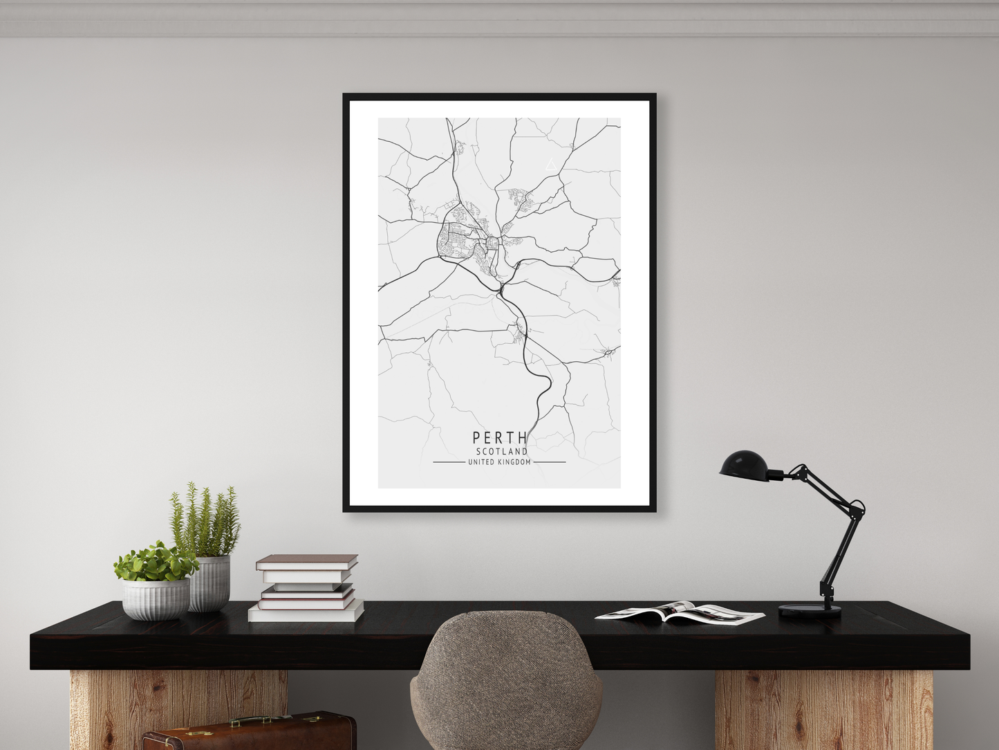 Perth Map Print