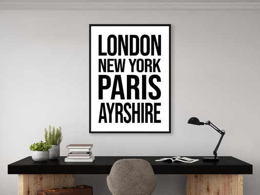 Ayrshire Bold Print