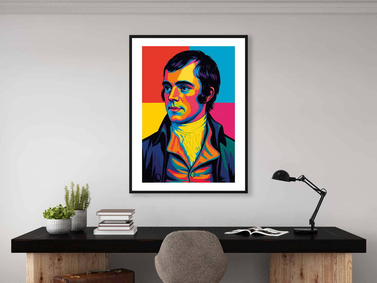 Robert Burns Pop Art